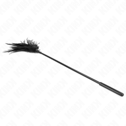 KINK - PLUMAS MÚLTIPLES PARA COSQUILLAS NEGRO 45 CM KINK IMPACT & TOUCH 2