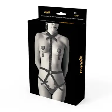 Lingerie Set con Pezoneras Deluxe | Coquette Chic Desire