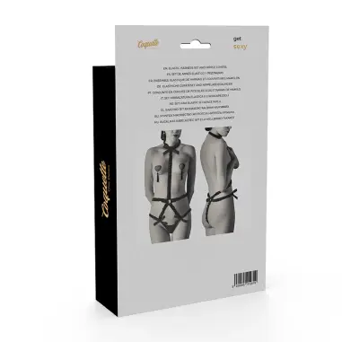 Lingerie Set con Pezoneras Deluxe | Coquette Chic Desire