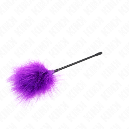 KINK - PLUMAS PARA COSQUILLAS MORADO USADO PARA EL KIT BONDAGE 27 CM KINK IMPACT & TOUCH