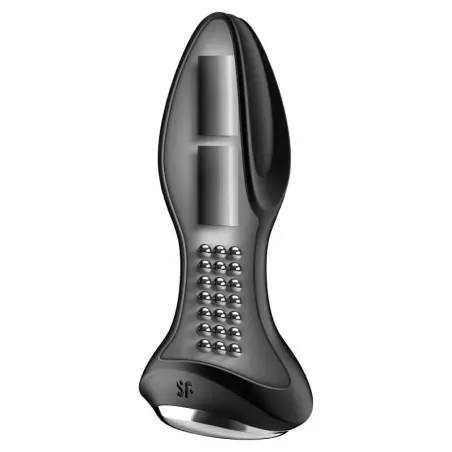Rotator Plug 2+ Plug Vibrador APP Negro | Satisfyer
