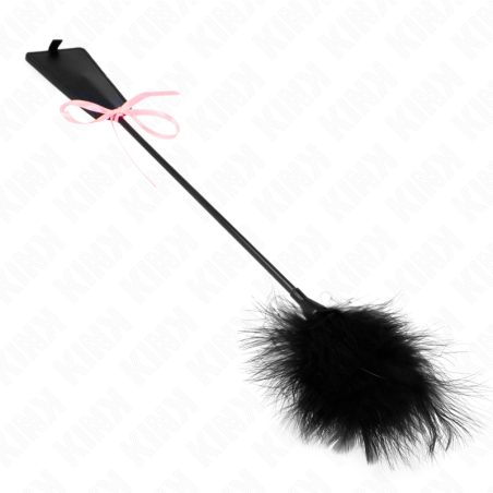KINK - PLUMAS PARA COSQUILLAS CON LAZO DE CINTA ROSA 49 CM KINK IMPACT & TOUCH