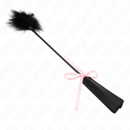 KINK - PLUMAS PARA COSQUILLAS CON LAZO DE CINTA ROSA 49 CM KINK IMPACT & TOUCH