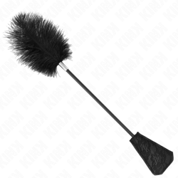 KINK - PLUMAS DE AVESTRUZ PARA COSQUILLAS CON PALETA DE ENCAJE 56 CM KINK IMPACT & TOUCH