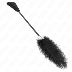 KINK - PLUMAS DE AVESTRUZ PARA COSQUILLAS CON PALETA DE ENCAJE 56 CM KINK IMPACT & TOUCH 2