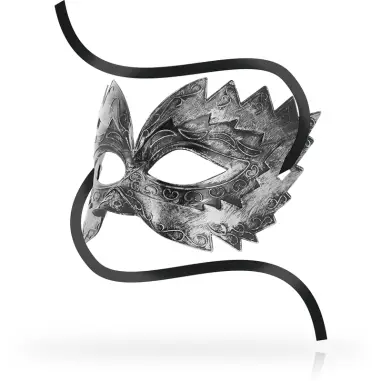 Masks Antizaz Estilo Veneciano Silver - BDSM | Ohmama