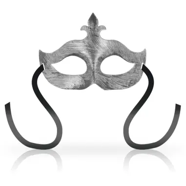 OHMAMA - MASKS ANTIFAZ FLOR DE LIS SILVER