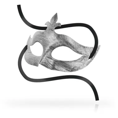 Masks Antifaz Flor de Lis Silver - BDSM | Ohmama