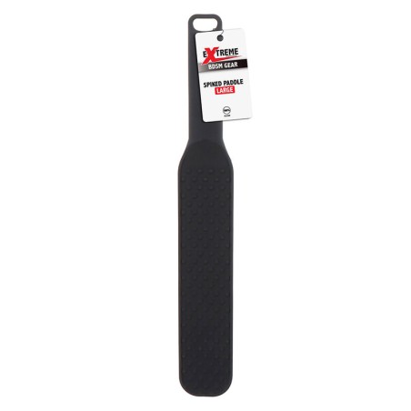 HIDDEN DESIRE - EXTREME PALETA CON PÚAS GRANDE NEGRO HIDDEN DESIRE