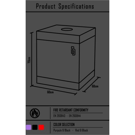 SECRET DOME - KINK CLUB CABINA BUKKAKE MORADO 