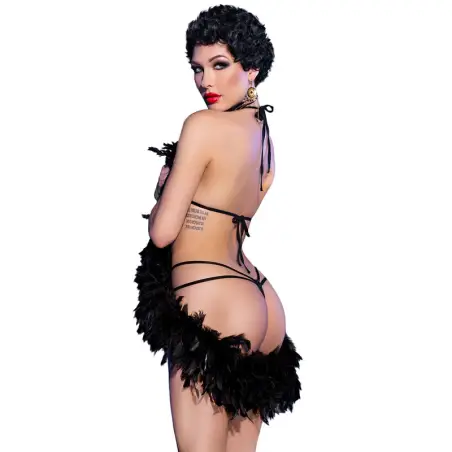 Body Crotchless Azul S/M - Encaje | Chilirose