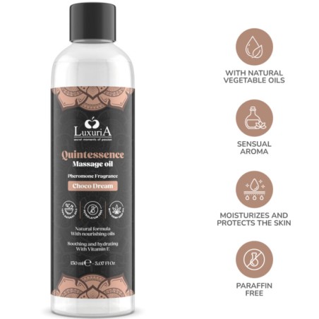 INTIMATELINE LUXURIA - ACEITE DE MASAJES CHOCOLATE 150 ML INTIMATELINE