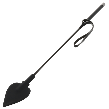 DARKNESS - FUSTA SILICONA NEGRO 60CM DARKNESS SENSATIONS