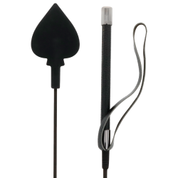 DARKNESS - FUSTA SILICONA NEGRO 60CM DARKNESS SENSATIONS 2