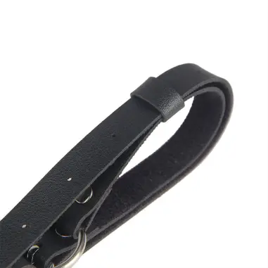 Arnés Forma Cinturon Cuero Negro Talla Única | Subblime
