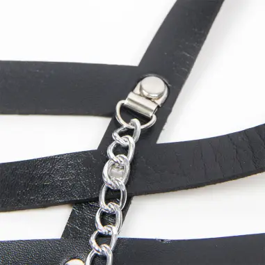 Arnés Forma Corset Detalle Cadenas Talla Única | Subblime