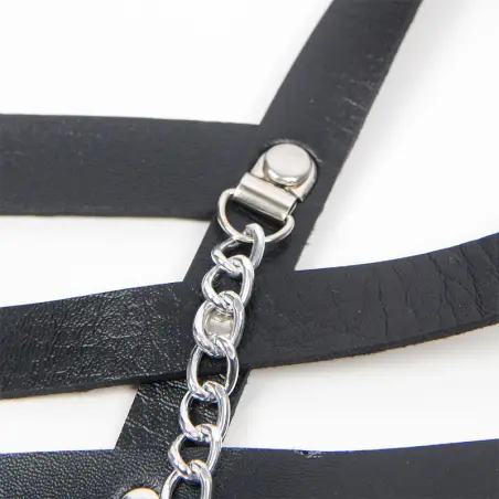 Arnés Forma Corset Detalle Cadenas Talla Única | Subblime