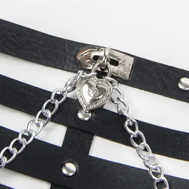 Arnés Forma Corset Detalle Cadenas Talla Única | Subblime