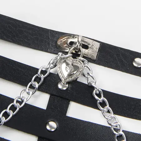 Arnés Forma Corset Detalle Cadenas Talla Única | Subblime