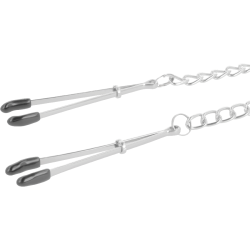 DARKNESS - PINZAS AJUSTABLES PARA PEZONES METAL DARKNESS SENSATIONS 2