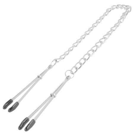 DARKNESS - PINZAS AJUSTABLES PARA PEZONES METAL DARKNESS SENSATIONS