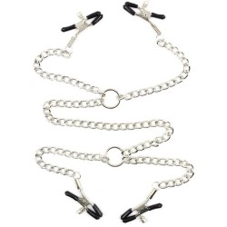 OHMAMA FETISH - 4 PINZAS PEZONES CON CADENAS OHMAMA FETISH