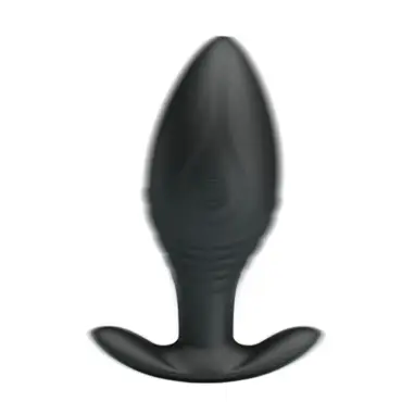 Regina Plug Anal Vibrador Recargable Negro | Pretty Love