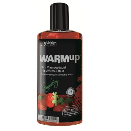 JOYDIVISION WARMUP - ACEITE DE MASAJE EFECTO CALOR FRESA 150ML JOYDIVISION WARMUP