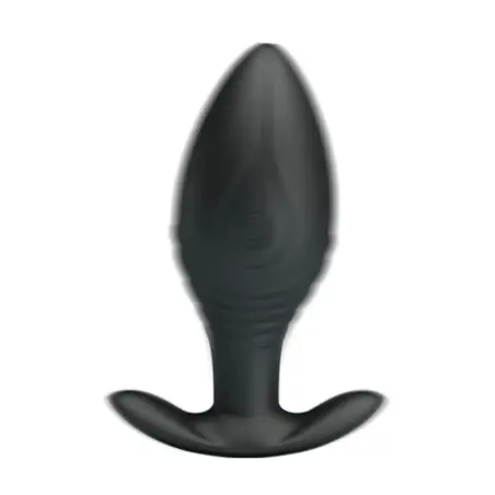 Regina Plug Anal Vibrador Recargable Negro | Pretty Love