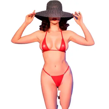 Micro Bikini Rojo S/M - Transparencias | Chilirose