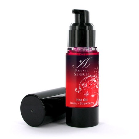 EXTASE SENSUAL - ACEITE ESTIMULANTE CALOR FRESA 30 ML EXTASE SENSUAL