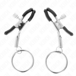 KINK - PINZAS PARA PEZONES CON ARO 6 CM KINK NIPPLE GRIP