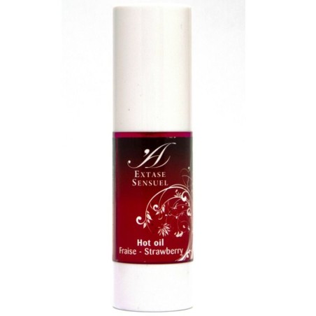 EXTASE SENSUAL - ACEITE ESTIMULANTE CALOR FRESA 30 ML EXTASE SENSUAL