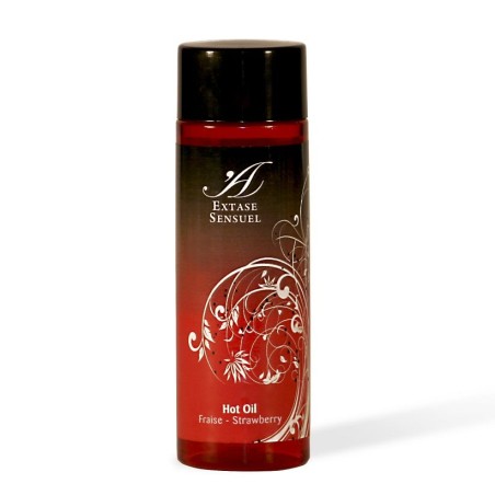 EXTASE SENSUAL - ACEITE ESTIMULANTE CALOR FRESA 100 ML EXTASE SENSUAL