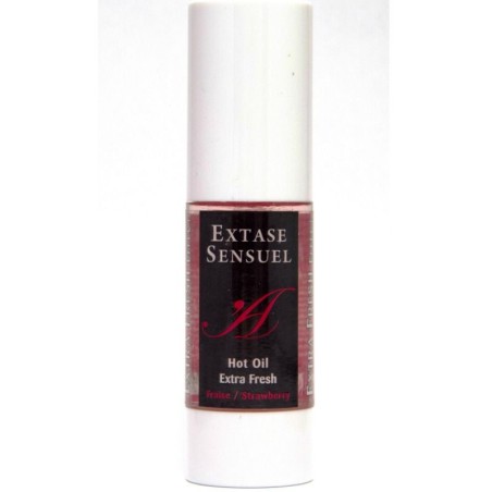 EXTASE SENSUAL - ACEITE MASAJE EFECTO EXTRA FRESH FRESA 30 ML EXTASE SENSUAL
