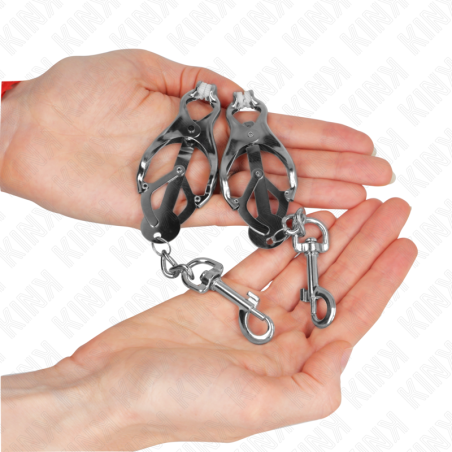 KINK - PINZAS PARA PEZONES ESTILO JAPONÉS CON GANCHOS KINK NIPPLE GRIP
