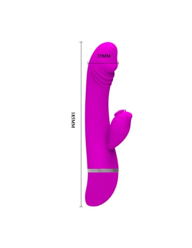 PRETTY LOVE - FLIRTATION VIBRADOR CON RABBIT DAVID 