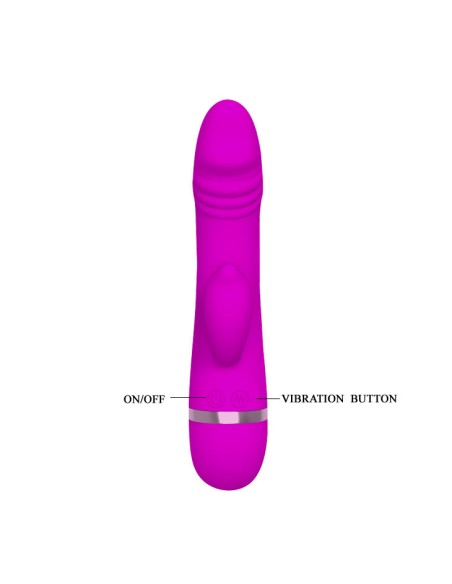 PRETTY LOVE - FLIRTATION VIBRADOR CON RABBIT DAVID 