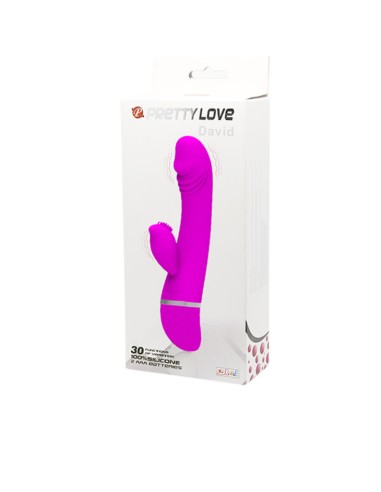PRETTY LOVE - FLIRTATION VIBRADOR CON RABBIT DAVID 