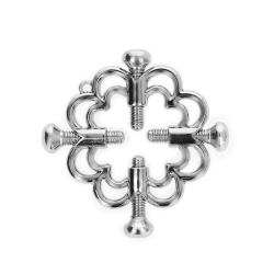 KINK - PINZAS PARA PEZONES FLOR METÁLICA KINK NIPPLE GRIP 2