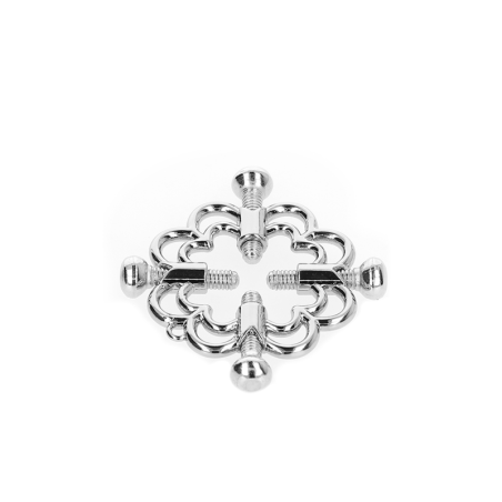 KINK - PINZAS PARA PEZONES FLOR METÁLICA KINK NIPPLE GRIP