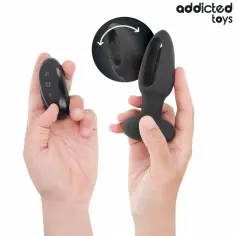 ADDICTED TOYS - PLUG ANAL CON LENGUA VIBRADORA Y CONTROL REMOTO 2