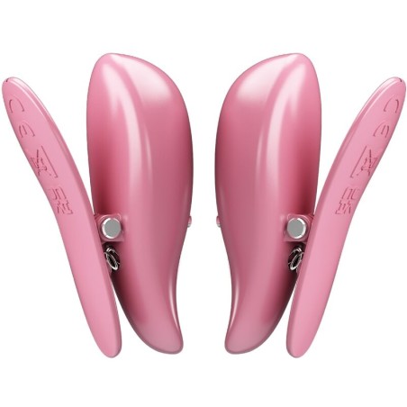 PRETTY LOVE - CAILEY PINZAS PARA PEZONES 10 VIBRACIONES CONTROL REMOTO ROSA PRETTY LOVE