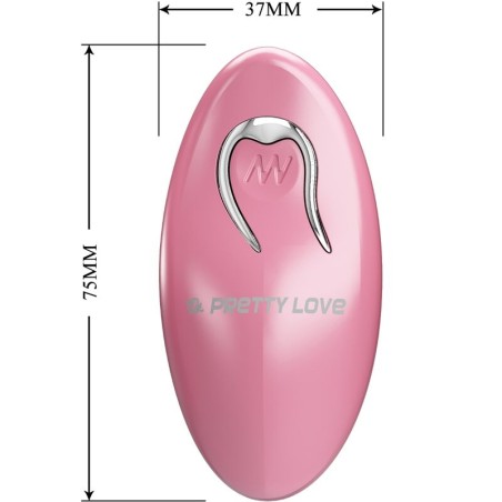 PRETTY LOVE - CAILEY PINZAS PARA PEZONES 10 VIBRACIONES CONTROL REMOTO ROSA PRETTY LOVE