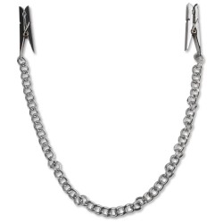 FETISH FANTASY SERIES - SERIES CADENA PARA PEZONES PLATA FETISH FANTASY SERIES