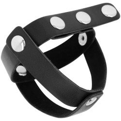 OHMAMA FETISH - FUNDA CUERO DE CASTIDAD PARA TESTÍCULOS OHMAMA FETISH 2
