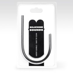 ALL BLACK - 6MM SONDA URETRAL SILICONA ALL BLACK 2