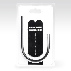 ALL BLACK - 10 MM SONDA URETRAL SILICONA ALL BLACK 2