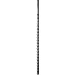 ALL BLACK - 8/10 MM SONDA URETRAL SILICONA ALL BLACK