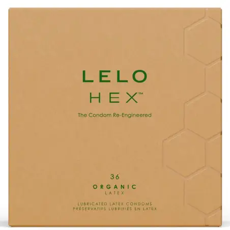 LELO - HEX ORGANIC PRESERVATIVO CAJA 36 UDS